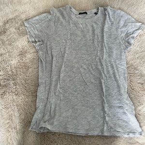 ATM M Crew Neck Tee - Heather Grey